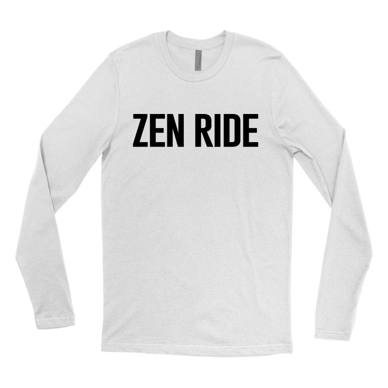 Zen Ride Men's Cotton Long-Sleeve Crew